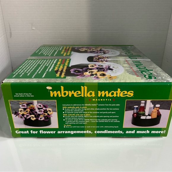 Umbrella mates (magnetic patio table container) - Picture 4 of 5
